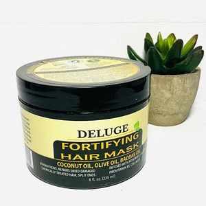 Fortifying Hair Mask Olive oil, Coconut oil and Baobab Oil